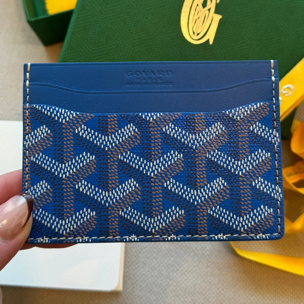 NWT💙GOYARD💙Goyardine Saint Sulpice Card Holder